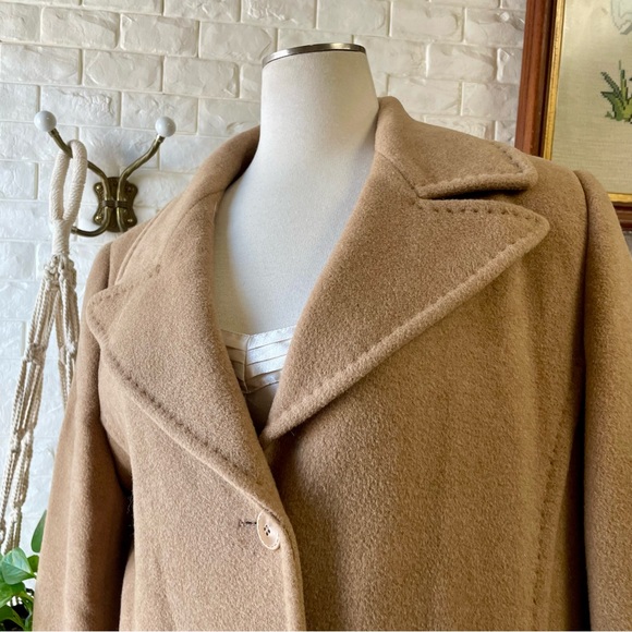 Vintage Collection Fifty Nine 100% Italian Baby Camel Hair Long Coat - Picture 7 of 16
